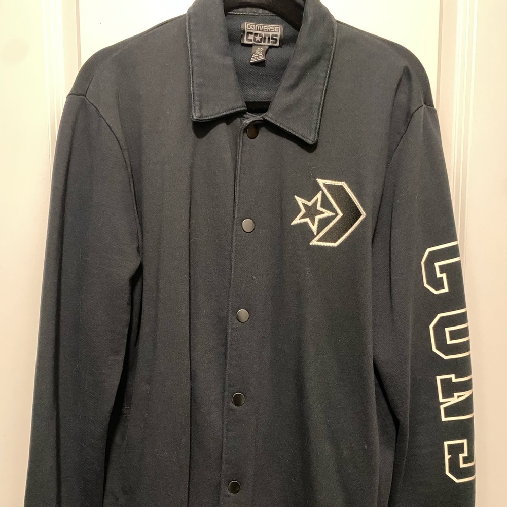 Converse long sleeve cardigan